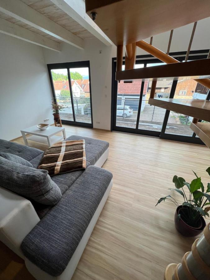 Ferienwohnung Mit Balkon Oberelsbach Buitenkant foto