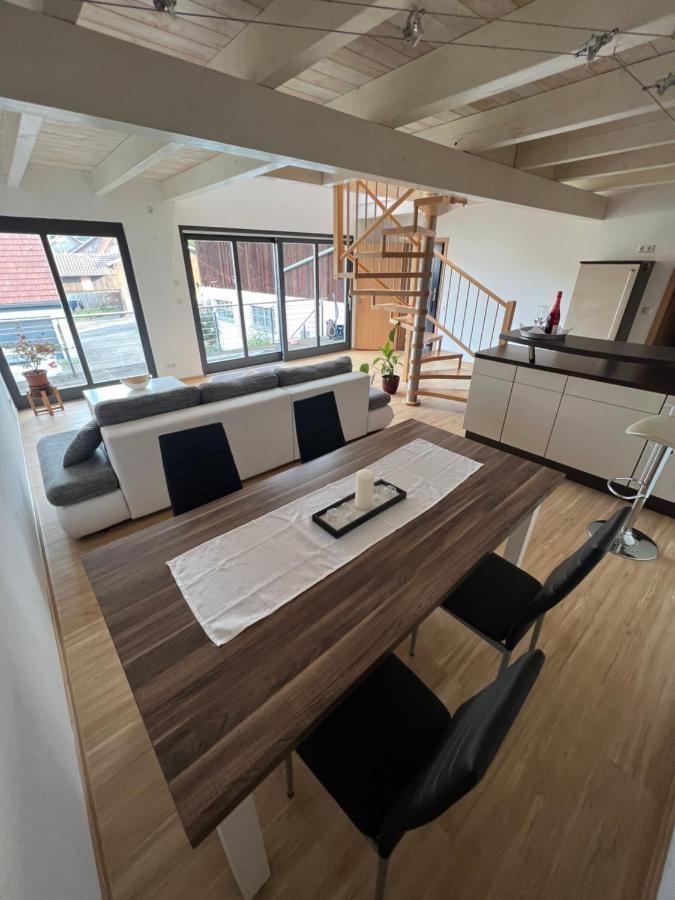 Ferienwohnung Mit Balkon Oberelsbach Buitenkant foto
